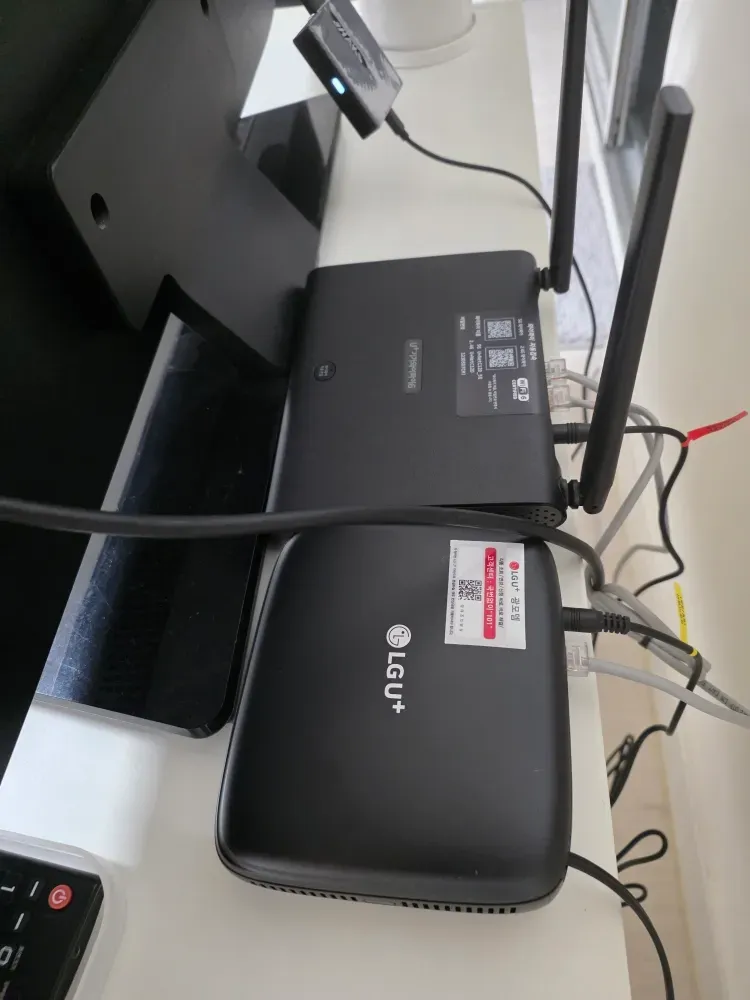 인터넷 가입 만족합니다 설치 사진
